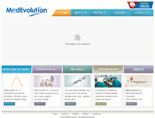 Tablet Screenshot of medevolutioninc.com